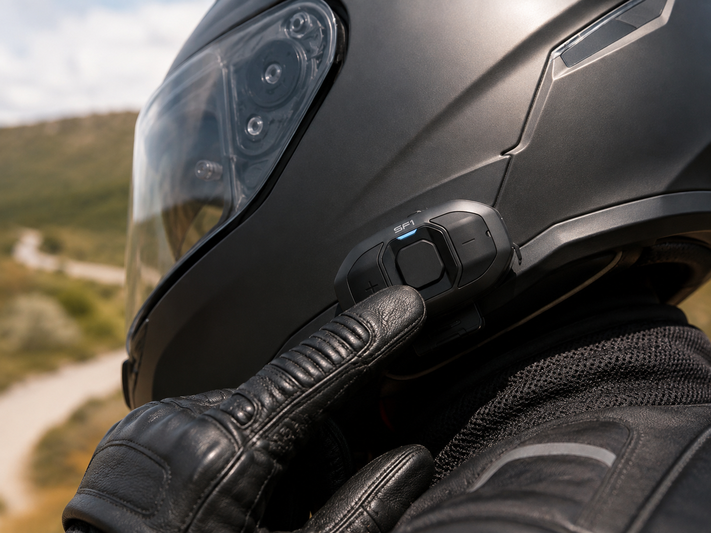 Sena SF1 Rider-to-Passenger Motorcycle Intercom — The Zany Panda